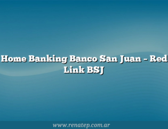 Home Banking Banco San Juan – Red Link BSJ