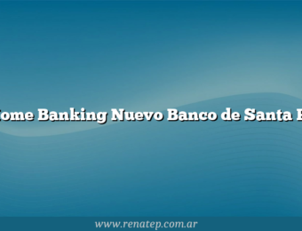Home Banking Nuevo Banco de Santa Fe