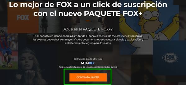 Cómo contratar FOX Play para ver canales de FOX Premium en vivo en Internet sin cable en Argentina