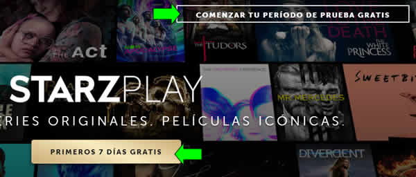 Cómo ver StarzPlay en Argentina  Contratar para ver series y películas de Starz