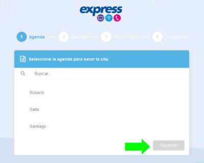 Cómo solicitar Cable Express para televisión por cable  Salta, Santiago del Estero, Rosario y otras sucursales en Argentina