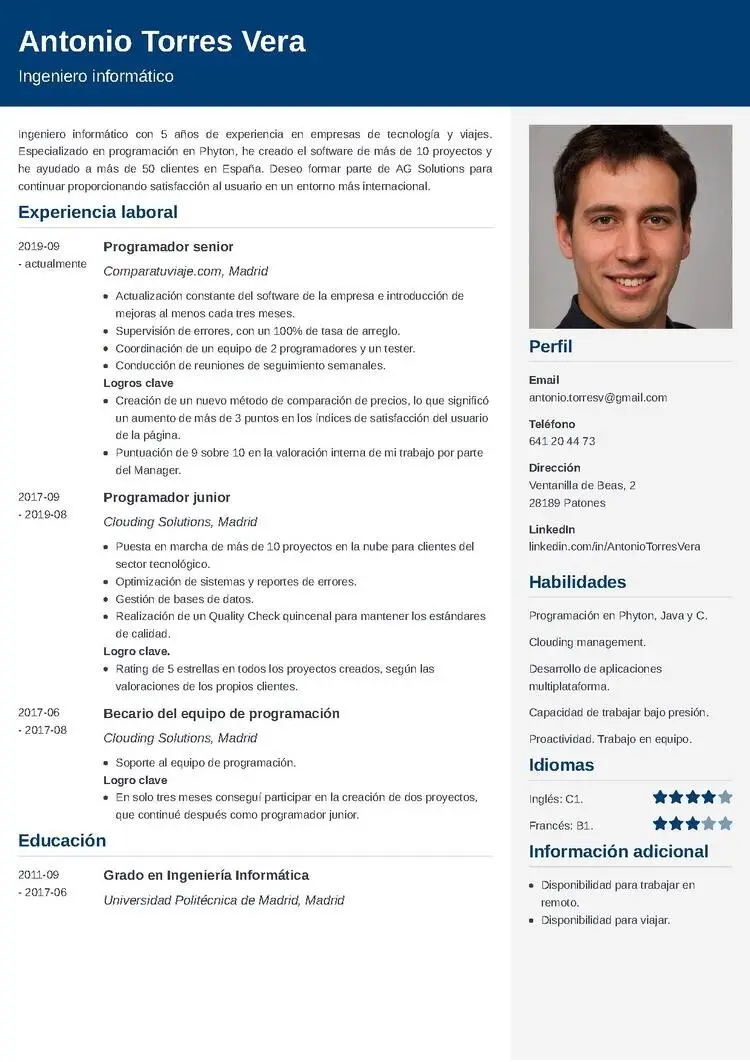 Como Hacer Un CV Efectivo Para Trabajar En Argentina