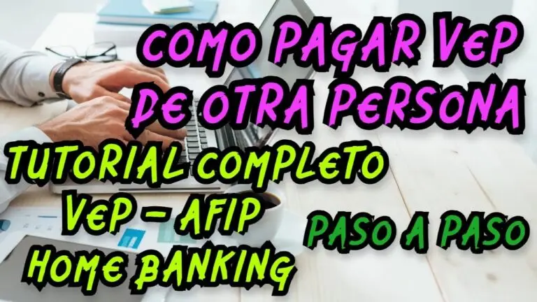 Como Pagar Un VEP Por Home Banking Facil Y Rapido