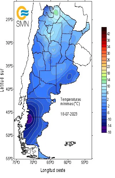 QUE INFORMACION OFRECE EL SERVICIO METEOROLOGICO NACIONAL PARA AZUL